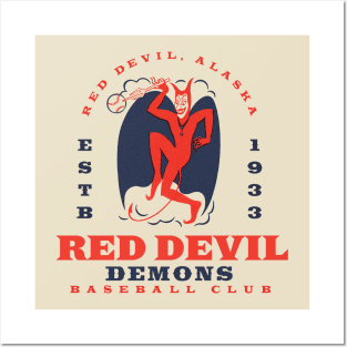 Red Devil Demons Posters and Art